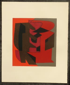 Victor Vasarely - Kunstboek/portfolio 'Octal' met 9 kleurenlitho's kopen? Bied vanaf 600!