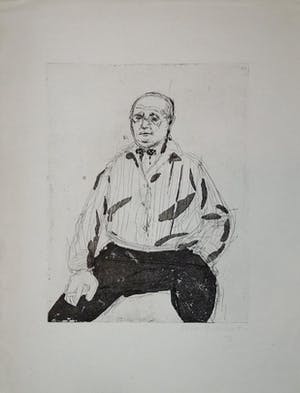 Otto B. de Kat - Portret Jan Wiegers kopen? Bied vanaf 60!