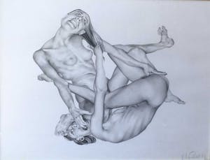 Willem Buis - C3805-30, Verstrengeld naakt kopen? Bied vanaf 75!