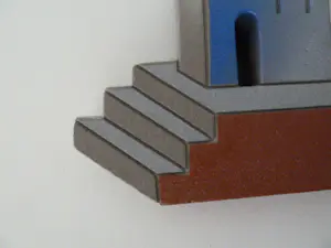 Niet of onleesbaar gesigneerd - Uniek kunstzinnig wandobject (Stenen reliëf) kopen? Bied vanaf 1!