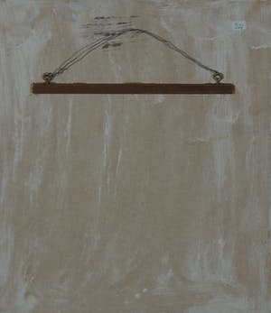 Wim de Bruin - Acryl met krijt op hardboard, Reinbert de Leeuw (met ophangsysteem) kopen? Bied vanaf 1!