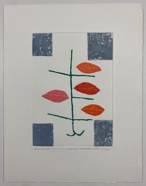 Harrie Gerritz - Ets/aquatint - 'Windstil' - 1988 kopen? Bied vanaf 75!