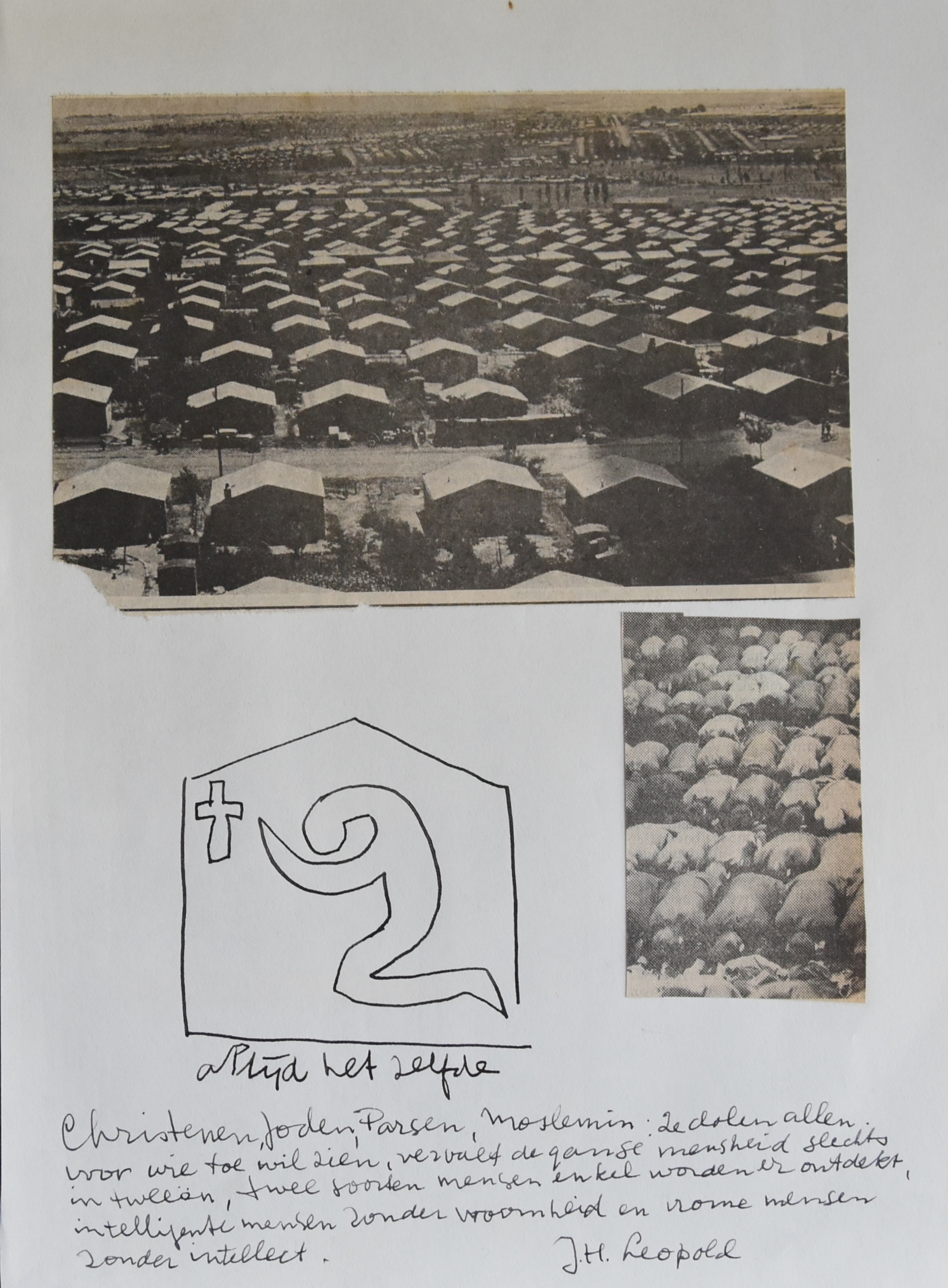 Siep van den Berg - Pentekening# TEKST VAN J.H.LEOPOLD # 1979, mint kopen? Bied vanaf 19!
