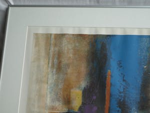 Yolanda Philippens - Litho , Abstract - gesigneerd & ingelijst – ca 1990 kopen? Bied vanaf 50!
