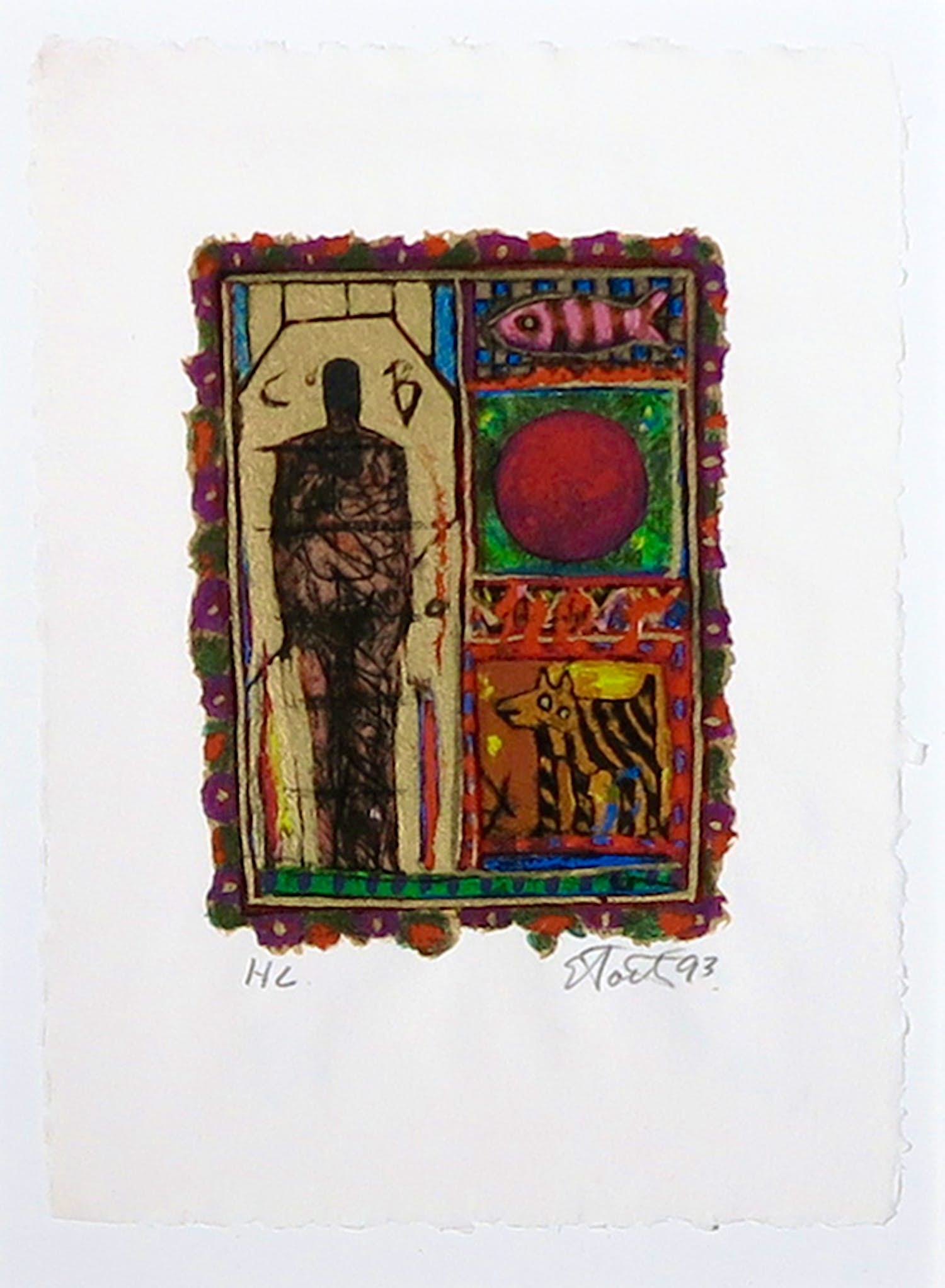 Eric Toebosch - Zeefdruk, Zonder titel kopen? Bied vanaf 1!