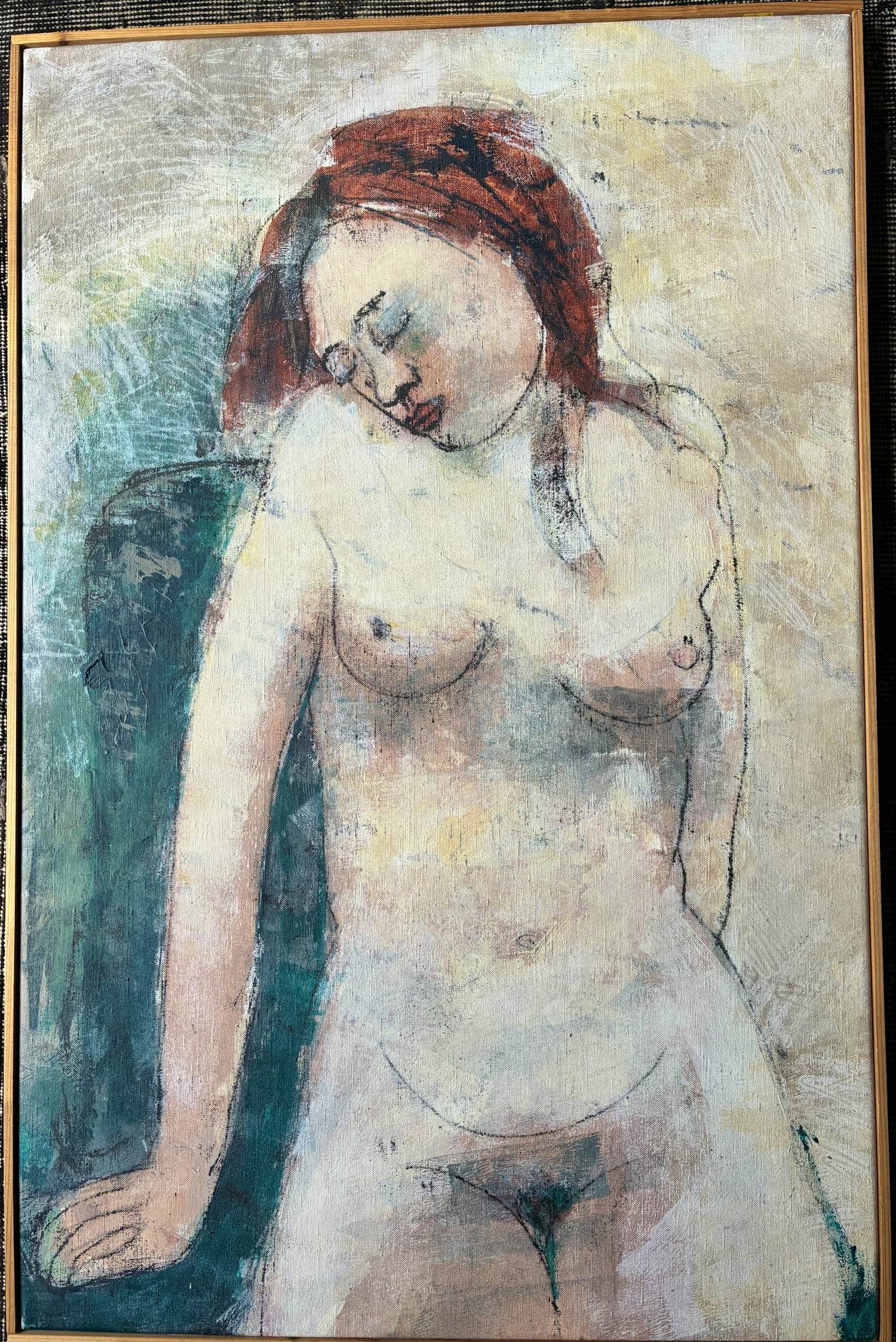 Wim Zurne - Naakt met rood haar kopen? Bied vanaf 800!