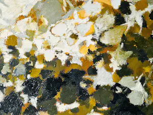 Ton Frenken - Fraai en vroeg (1959) Abstract olieverf op papier - gesigneerd - niet ingelijst kopen? Bied vanaf 42!