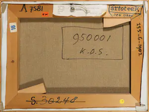 John Visser - Olieverf op doek, Weemoud en levenslust kopen? Bied vanaf 50!