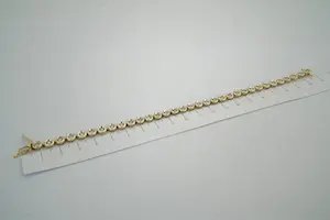 41- Chique gouden (14krt) & diamanten (2.00ct) "Tennis" dames-armband kopen? Bied vanaf 1170!