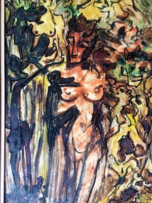 Jos Mous - expressionistische naakte figuren kopen? Bied vanaf 139!