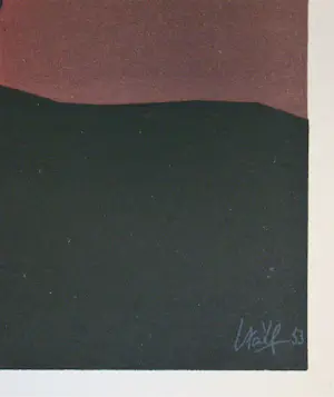 Nicolas de Staël - Composition sur fond noir - 1958 - Lithografie gesigneerd en gedateerd kopen? Bied vanaf 250!