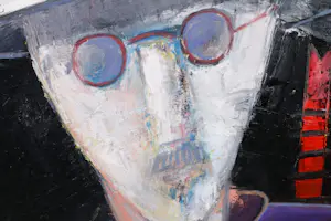 Philip Vencken - Olieverf op doek, Is this James Joyce kopen? Bied vanaf 60!