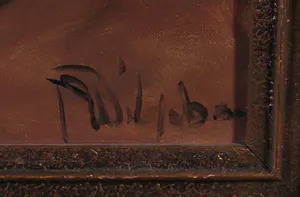 Roelof Wildeboer - Olieverf op doek, Stilleven met uien - Ingelijst kopen? Bied vanaf 50!