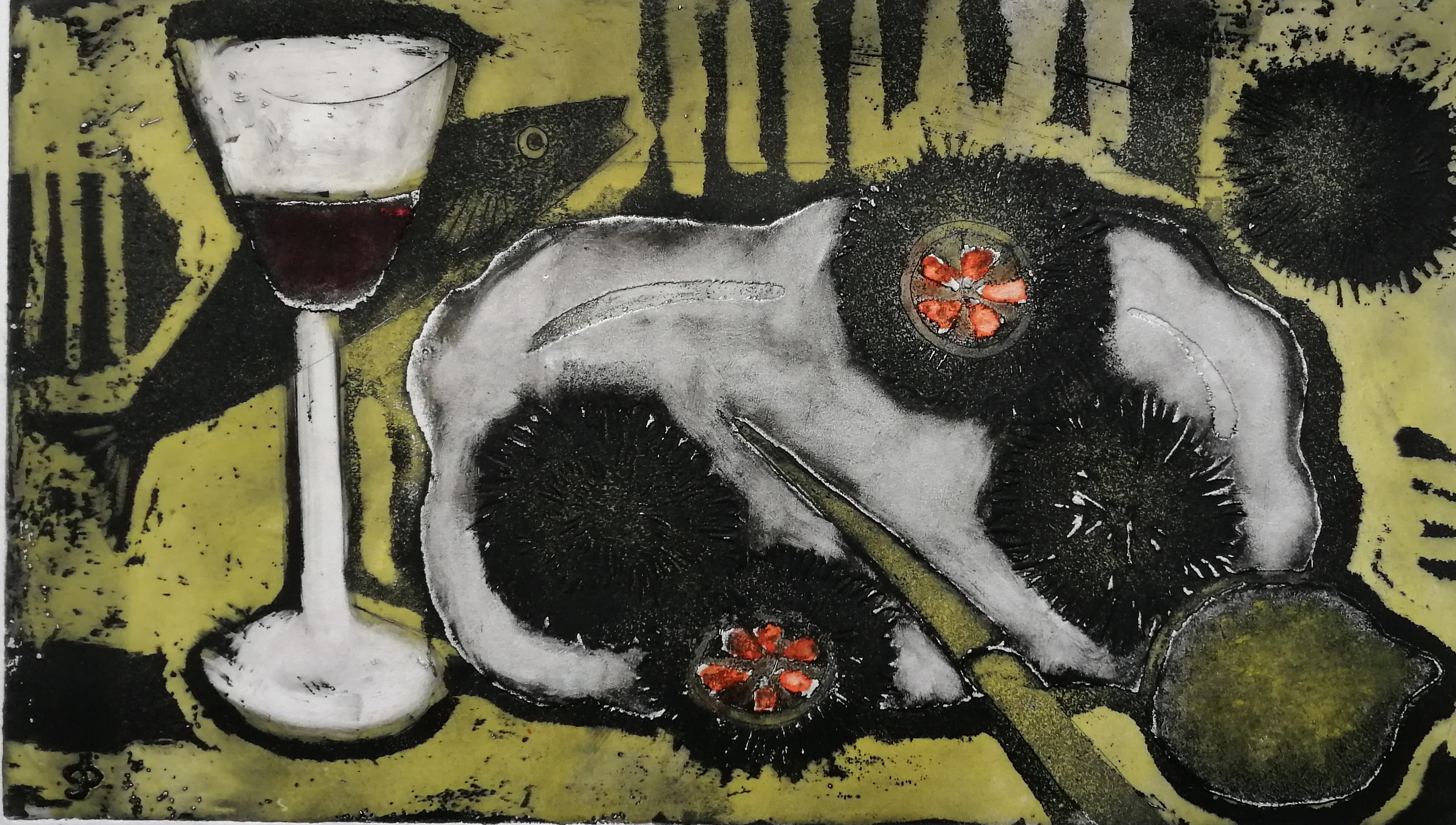 Jeanne Bieruma Oosting - De zeeëgels verkocht voor € 80!