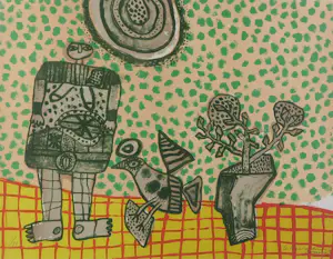 Corneille - Litho, Le theatre chinois - Ingelijst kopen? Bied vanaf 300!