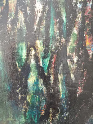 Toon Koster - Expressionistisch boszicht kopen? Bied vanaf 180!