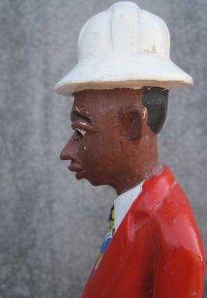 Baule - Koloniaal figuur, kantoorklerk. kopen? Bied vanaf 45!
