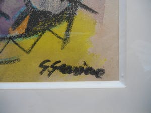 Gérard Grassère - Vrouw met kalkoen kopen? Bied vanaf 40!