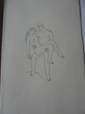 Teun Roosenburg - 10 Litho's, Titel, De Minnenden kopen? Bied vanaf 30!