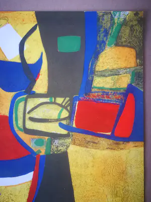 Maurice Esteve - Corne a Licou. Abstracte figuren. kopen? Bied vanaf 59!