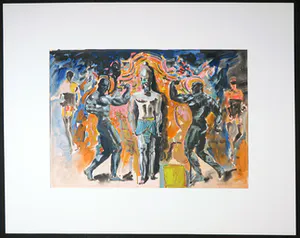 Maarten van Dreven - Gouache, Time Bandits kopen? Bied vanaf 35!