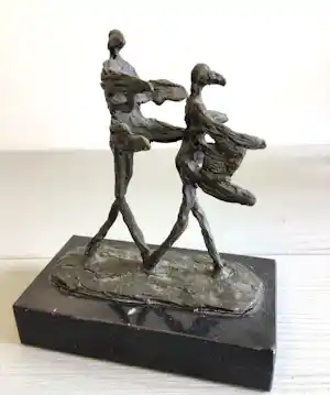 Bernadette Leijdekkers - Sculptuur “ De wind mee hebben “ verkocht voor € 59!