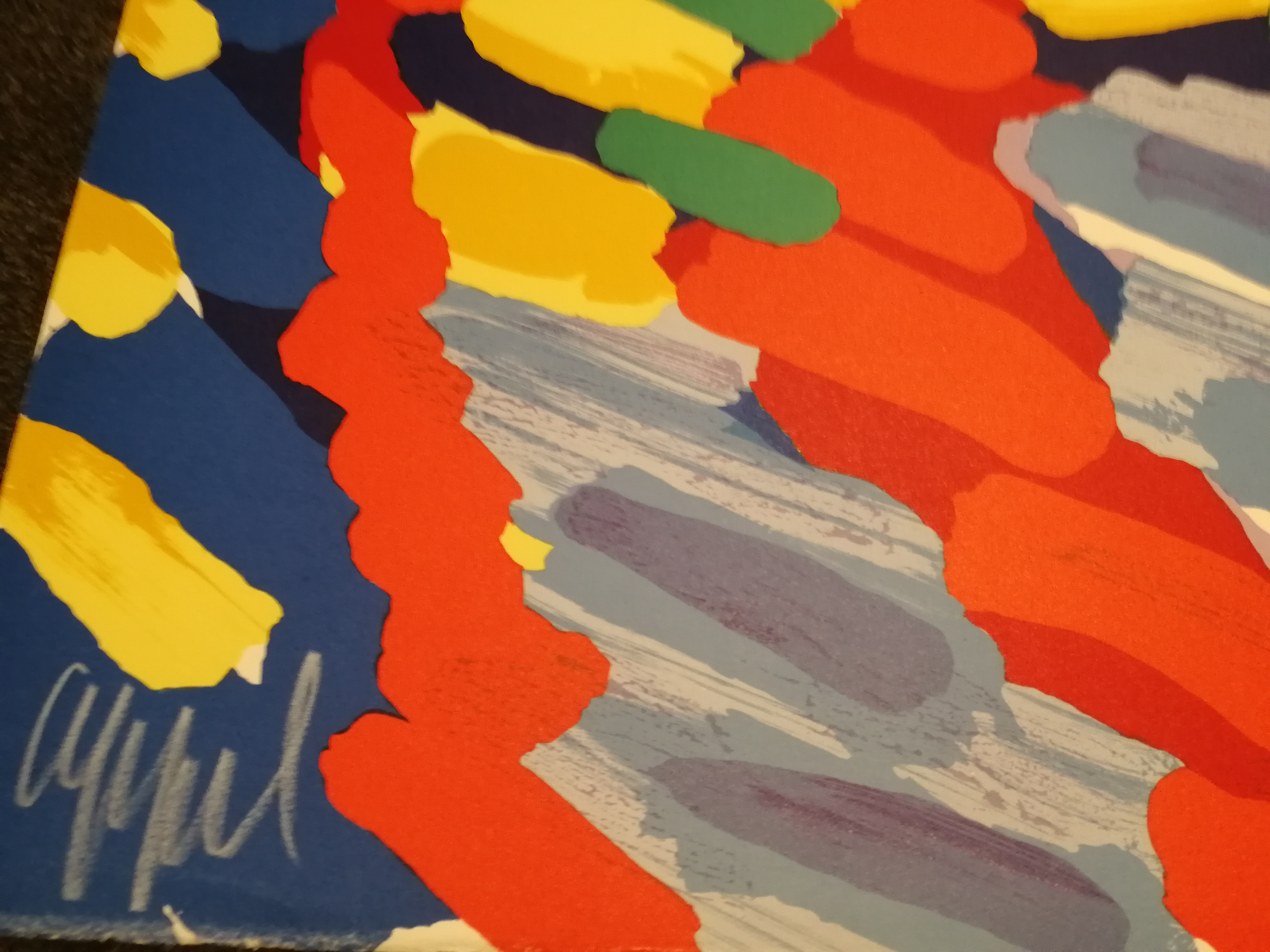 Karel Appel - 'See Me Running Again' - handgesigneerde litho - 1978 kopen? Bied vanaf 495!