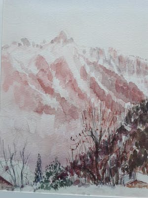 Niet of onleesbaar gesigneerd - Spaans Landschap. kopen? Bied vanaf 1!