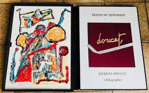 Jacques Doucet - 3 litho's + boek Corneille kopen? Bied vanaf 185!