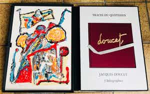 Jacques Doucet - 3 litho's + boek Corneille verkocht voor € 185!
