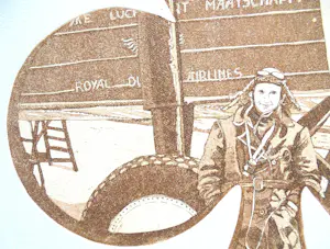 Leentje Linders - "Aviation Ace"3.Prachtige , scherpe, zeer gedetaileerde kleurenets. kopen? Bied vanaf 75!