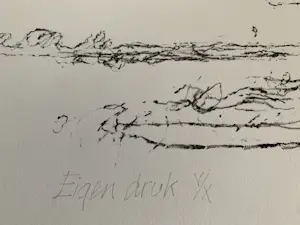 Willem den Ouden - Litho de Waal Tegenlicht nummer V/X 1991 kopen? Bied vanaf 79!