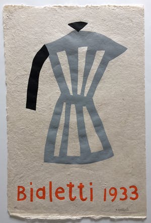 Klaas Gubbels - houtdruk ‘Bialetti’ - 2010 kopen? Bied vanaf 425!