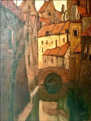 Maria Henry Mackenzie - Brugge - Stadsgezicht/gracht kopen? Bied vanaf 825!