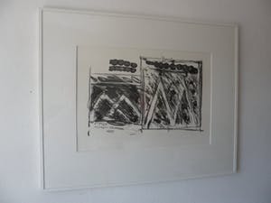 Hugo de Clercq - Litho - compositie : morgen drukken - 1982 kopen? Bied vanaf 50!