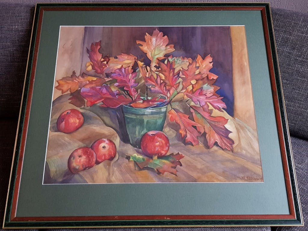 Niet of onleesbaar gesigneerd - Onduidelijk gesigneerd - Gouache - Stilleven kopen? Bied vanaf 1!