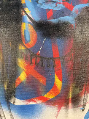 Peter Klashorst - Portret van vrouw kopen? Bied vanaf 75!