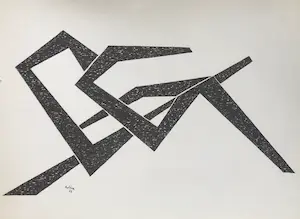 Toon Kelder - Lot van 2 litho's - Abstracte voorstellingen - 1965 kopen? Bied vanaf 1!