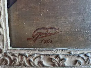 Niet of onleesbaar gesigneerd - Schitterend & groot 19e eeuws (1850) olieverf stilleven - gesigneerd - kopen? Bied vanaf 1!