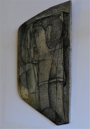 Frits van Eeden - Figuren, olieverf op paneel kopen? Bied vanaf 350!