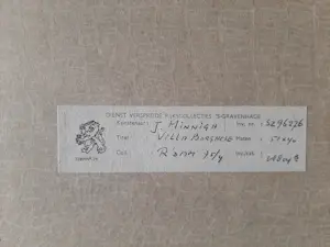 Joost Minnigh - Litho, titel, Villa Borghese kopen? Bied vanaf 40!