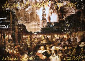 Jack Liemburg - Gemengde techniek op doek, De nacht wacht op ons (Groot) verkocht voor € 500!