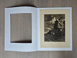 Willem Witsen - Korenmolen Wijk bij Duurstede - 1908, gesigneerd kopen? Bied vanaf 225!