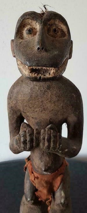 Baule - Een Afrikaans beeld van een aap kopen? Bied vanaf 155!
