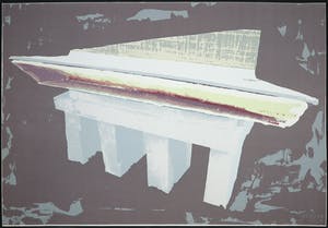 Shlomo Koren - Zeefdruk, Zonder titel kopen? Bied vanaf 1!