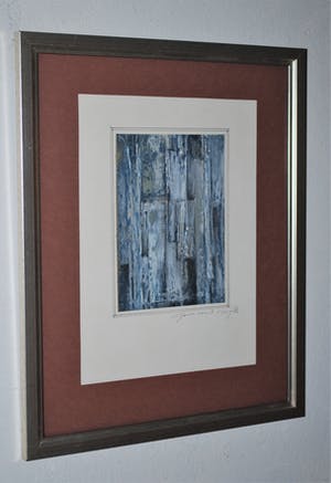 Gert van 't Hoff - abstract werk uit 1986 kopen? Bied vanaf 45!