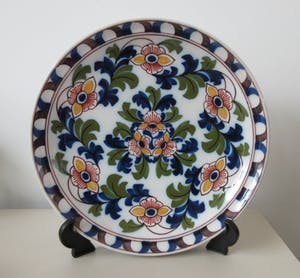 Koninklijke Tichelaar Makkum - Polychroom wandbord kopen? Bied vanaf 1!