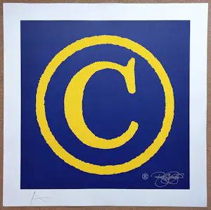 Rob Scholte - Copyright, zeefdruk (groot) kopen? Bied vanaf 125!