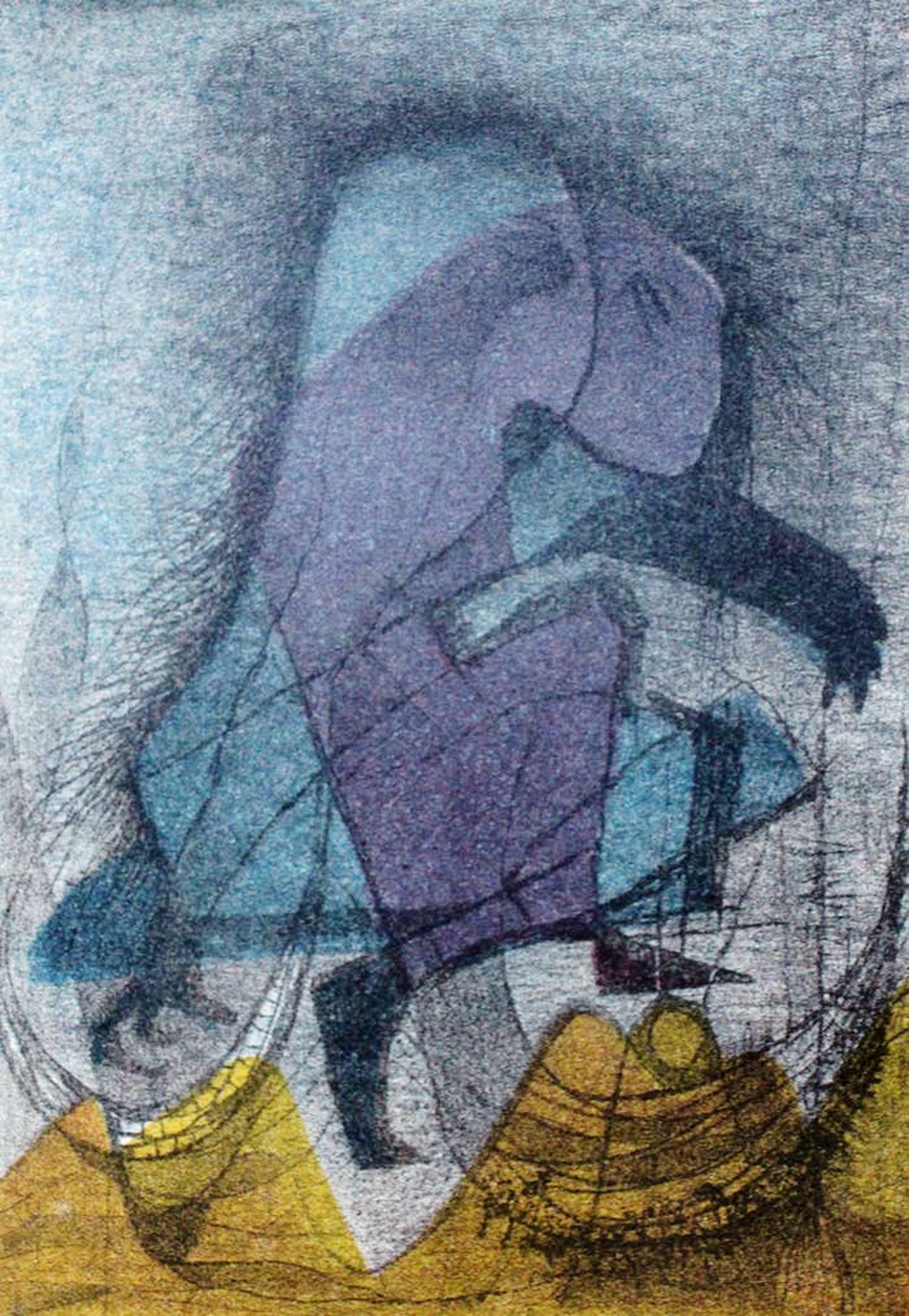 Harry van Kruiningen - Litho: Gilgamesj - 1955 verkocht voor € 55!