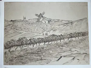 Vincent van Gogh - Acht tekeningen kopen? Bied vanaf 75!